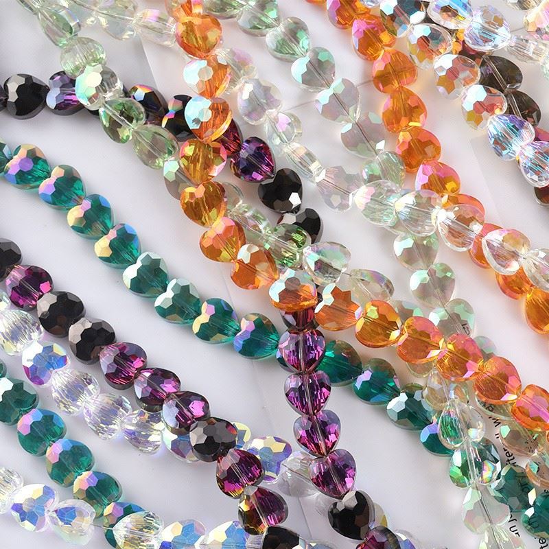 Heart Shape Glass Beads best